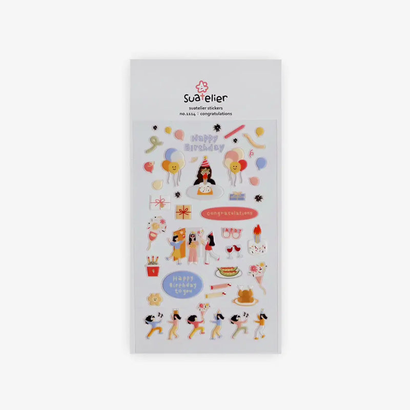 Sticker-daily-Deco-Sticker-congratulations-9_8x19cm-1114-PVC-Aufkleber-Produktansicht