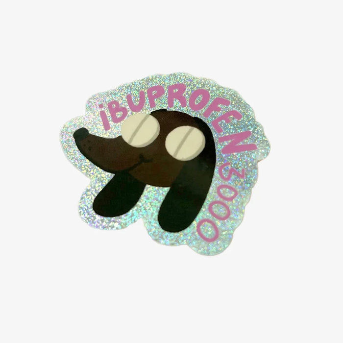Sticker / Ibuprofen3000 Glitzer