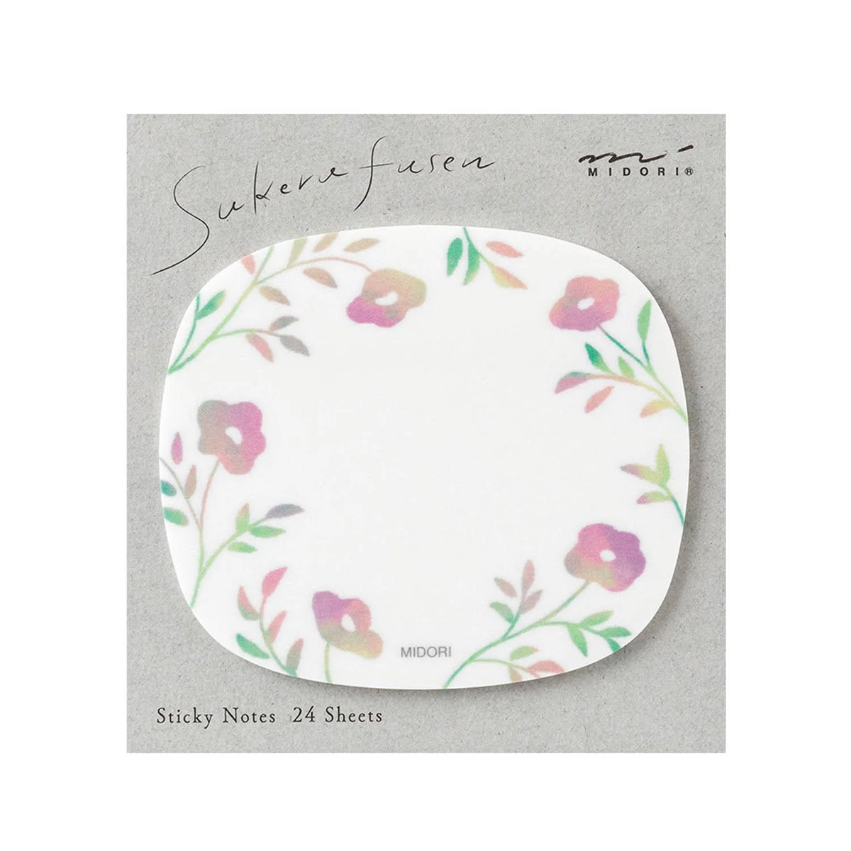 Sticky-Notes-Transparency-Flower-Pink-block-24-blatt-in-Verpackung-Produktansicht_beispieflfoto-4
