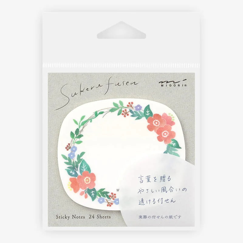 Sticky-Notes-Transparency-Wreath-block-24-blatt-in-Verpackung-Produktansicht_beispieflfoto-4