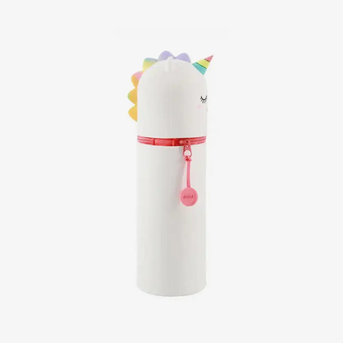 Stifte-Etui-Silikon-Einhorn-weiss-Stiftetasche-6x6x21_5cm-Produktansicht-1