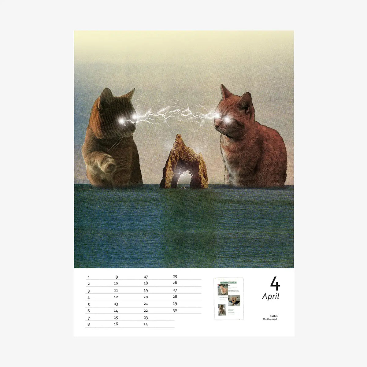 Stray-Immerwaehrender-Kalender-A4-12-Kalenderblaetter-1-Deckblatt-Spiralgebunden-Cover-vorn-April-2
