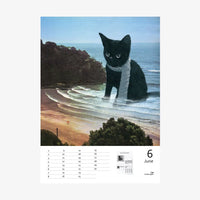 Stray-Immerwaehrender-Kalender-A4-12-Kalenderblaetter-1-Deckblatt-Spiralgebunden-Cover-vorn-Juni-3