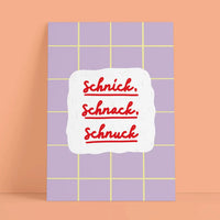 Studio-Danii-Postkarte-Alltaeglich-Motiv-schnick-schnack-rosa-A6