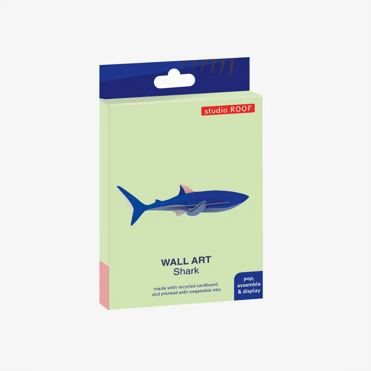 Studio-Roof-Lagoon-3d-Hai-Pappe-Meeres-Tier-Wanddeko-Verpackung