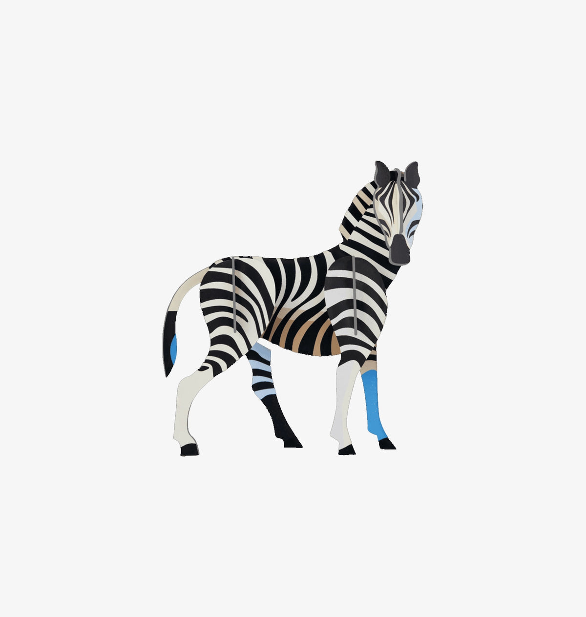Studio-Roof-Ornament-3d-Object-Dschungel-Tier-zebra-aufgebaut-1