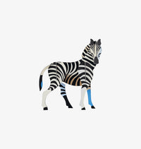 Studio-Roof-Ornament-3d-Object-Dschungel-Tier-zebra-aufgebaut-1