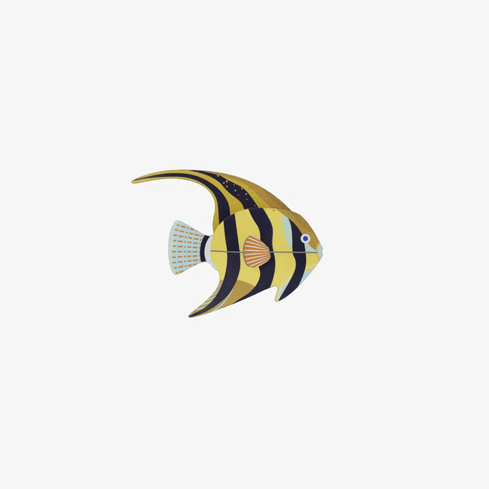 Studio-Roof-Ornament-3d-Object-Meerestiere-Angelfish-aufgebaut-1