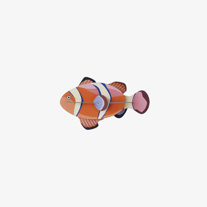 Studio-Roof-Ornament-3d-Object-Meerestiere-Clownfish-aufgebaut-1