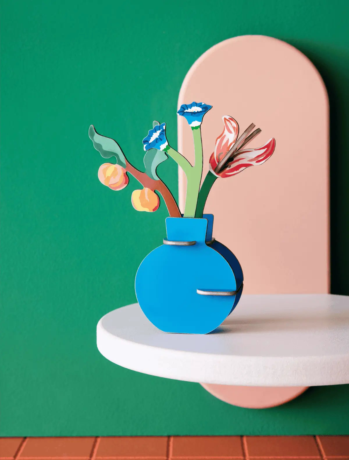 Studio-Roof-Pop-Out-Card-Dutch-Masters-Bouquet-Produkt-aufgebaut-in-Beispielumgebung