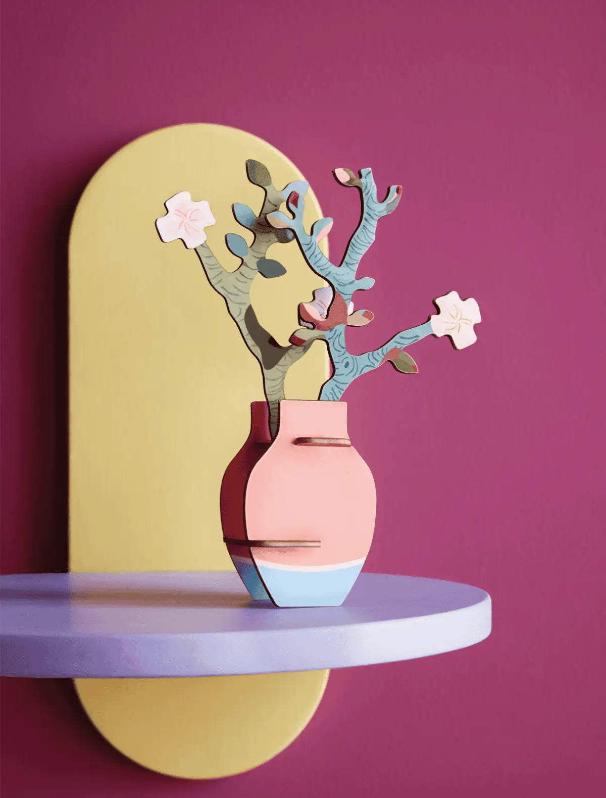 tudio-Roof-Pop-Out-Card-Van-Gogh-Almond-Blossom-Produkt-aufgebaut-mit-Briefumschlag-und-Karte-1