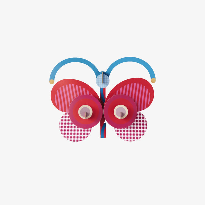 Studio-Roof-Schmeterling-Stripy-Butterfly-3DObjekt-Aufgebaut-Produktansicht-1