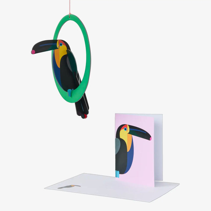 Pop Out Card / Toucan / Paradise Birds