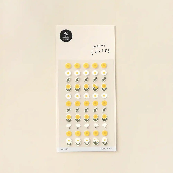 Sticker / Mini Serie / Flower No2 / 7x15cm / 1Bogen