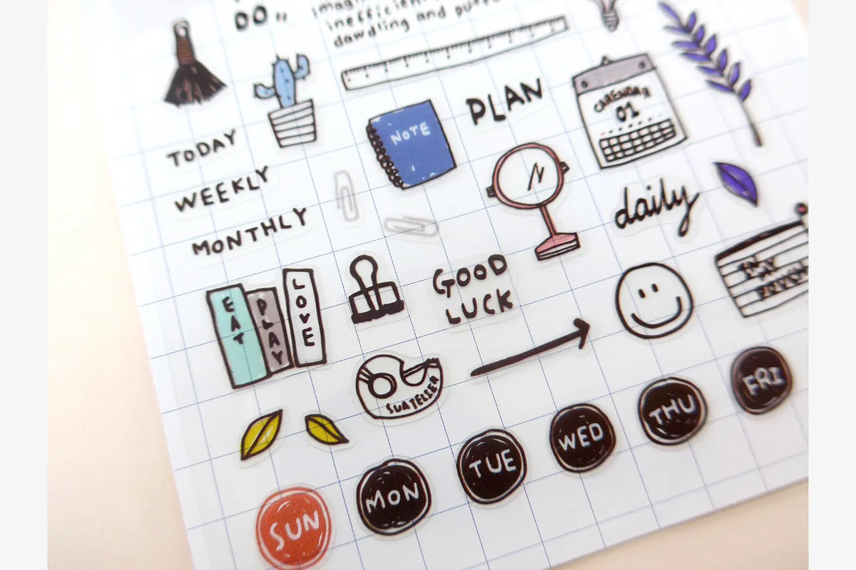 Sticker / daily Deco Sticker / daily / 92x150mm