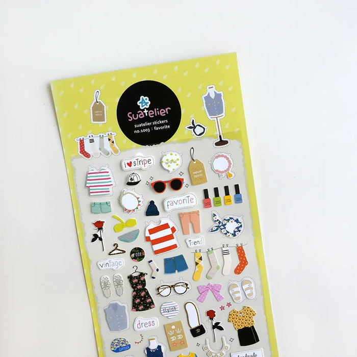 Sticker / daily Deco Sticker / favorite / 92x150mm