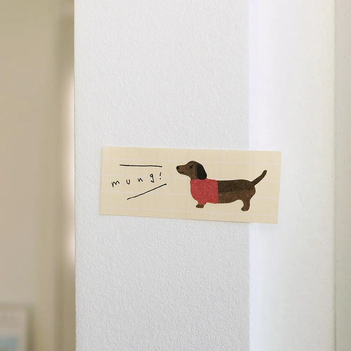 Sticker / daily Deco Sticker / mung mung / 92x150mm