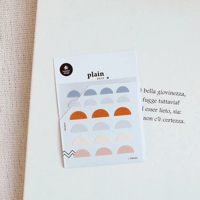 Sticker / Plain Deko 57 / 9.5x13cm