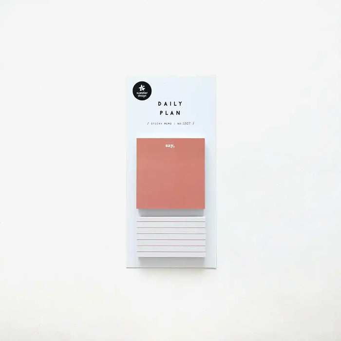 TO DO Liste / Sticky Memo / Tagesplan 21 / No 1927