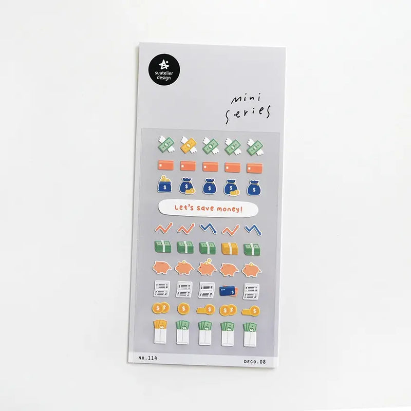 Suatellier-Sticker-mini-series-deco08-n0114-Stickerbogen-mit-Sticker-Produktansicht-mitVerpackung