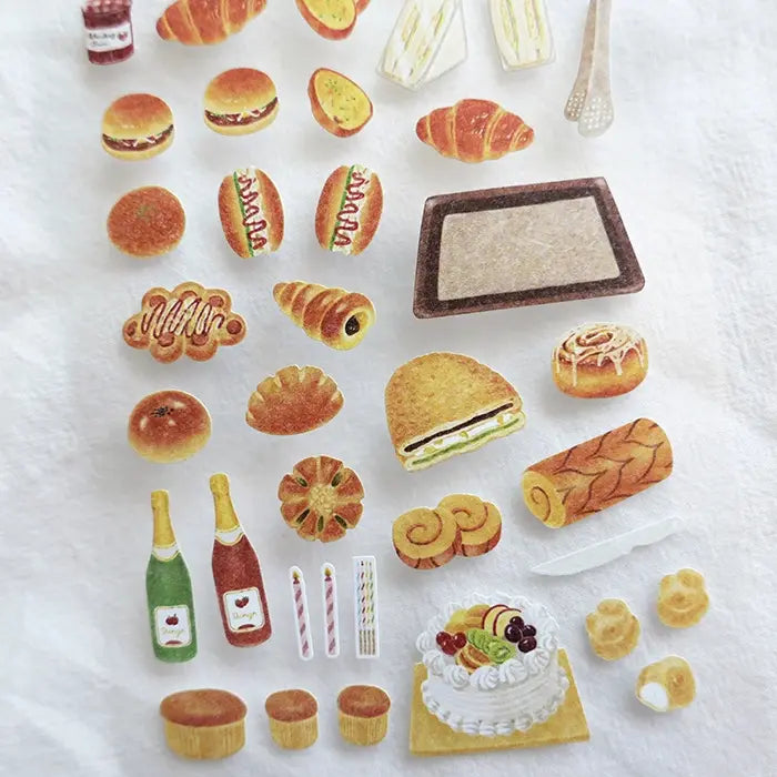 Sticker / daily Deco Sticker / old bakery / 92x150mm