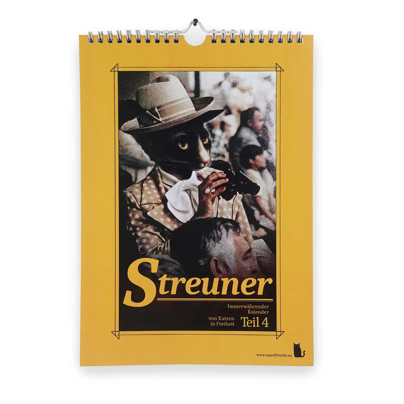 Wandkalender / immerwährend / Streuner / Teil 4