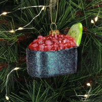 Weihnachtsbaumkugel/ Ornament Glas / Sushi Mix 7x4x6cm