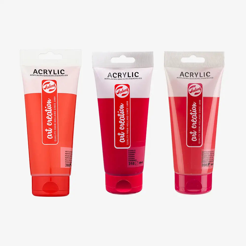 TAC-_acrylic-_Farbfamilie-rot-Talens-_Art-Creation-_Acrylic_-Colour-_200_ml-Produktansicht