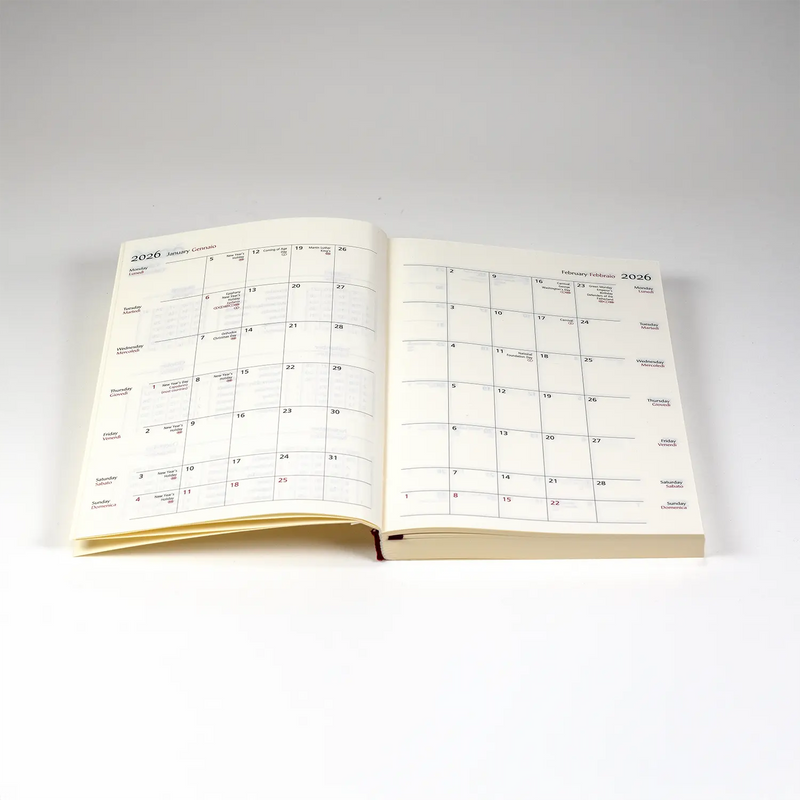 TAgesplaner-12x16_5cm-Innenansicht-Monatsuebersicht-eine-Seite-fuer-einen-Monat-Produktansicht