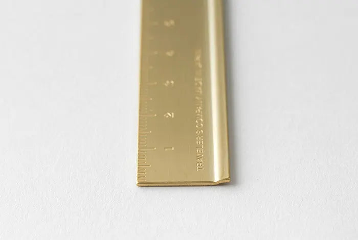 TRC / TRAVELER’S COMPANY  /  Brass ruler / 15cm