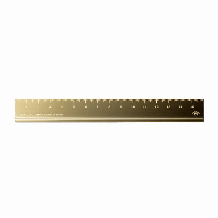 TRC / TRAVELER’S COMPANY  /  Brass ruler / 15cm