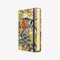 Tagesplaner | Format: 12x16,5cm | 2027 | Cover: Chiyogami Papier | Motiv: Bogen-1112C-Landscape-Trees