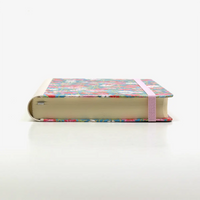 Tagesplaner-12x16_5cm-spaltenaufteilung-Cover-Chiyogami-Motiv-Bogen-636C-Blumen-liegend