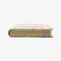 Tagesplaner-12x16_5cm-spaltenaufteilung-Cover-Chiyogami-Motiv-Bogen-840C-Blumen-liegend