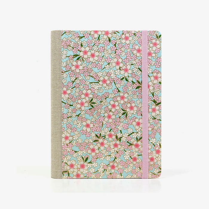 Tagesplaner-12x16_5cm-spaltenaufteilung-Cover-Chiyogami-Motiv-Bogen-840C-Blumen