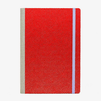 Tagesplaner-2027-A5-klassisch-cover-Chiyogami-Motiv-Same-Komon-gold-auf-rot-von-vorn