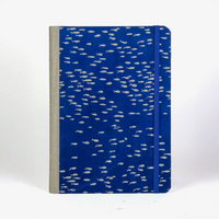 Tagesplaner-A5-silberne_Fische-von-vorn