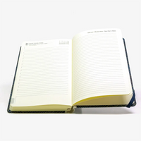 Tagesplaner-A5small-cover-.Chiyogami-Motiv-Nami-gold-auf-changierenden-Blau-Innenansicht-Tagesansicht-Notizen