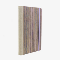 Tagesplaner-A5small-cover-.Chiyogami-Motiv-Streifen-Gold-Flieder-seitlich-von-hinten
