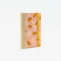 Tagesplaner-klein-9x13cm-mit-chiyogami-bezogen-muster-Tiger-auf-pearlrosa-cover-seitlich-von-hinten