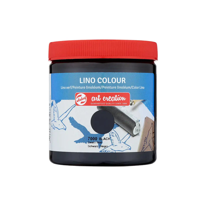 Lino Colour / Linol druckfarbe  / Flasche 250 ml / black / 7000