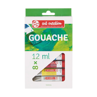 Talens-Art-Creation-Set-Gouache-8x12ml-Verpackung-Blister-Produktansicht-Verpackung-1