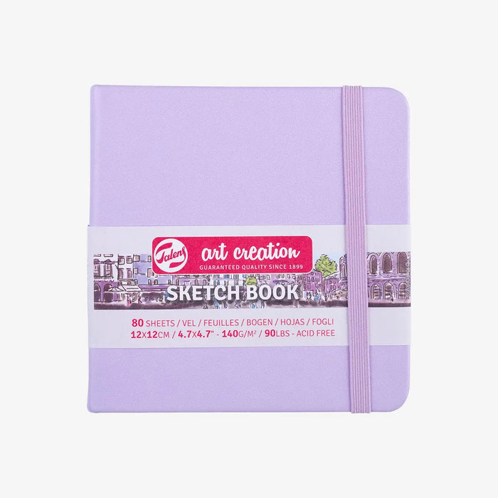 Talens-Art-Creation-Skizzenbuch-Pastellviolett-12x12-cm-140g-80Blatt-Cover-Front-Produktansicht_grauer-hintergrund