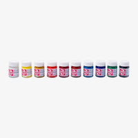 Talens-Gouache-Extra-Fine-Set-10x16ml-Verpackung-Produktansicht-10-Farbglaesser-mit-verschiedenenFArben