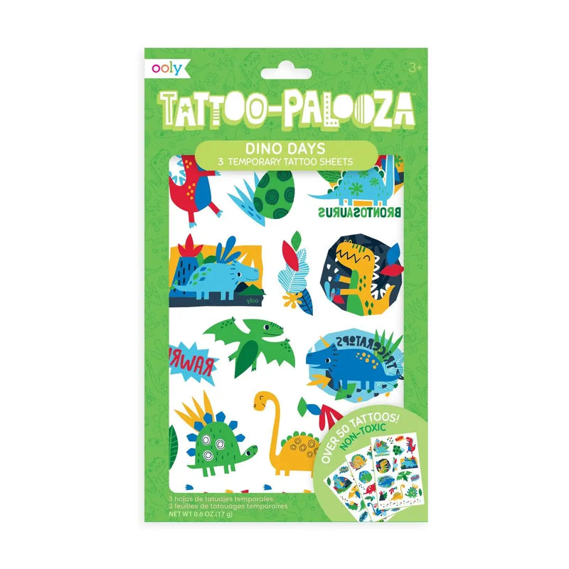 Tattoo Palooza Temporäre Tattoos / Dinotage