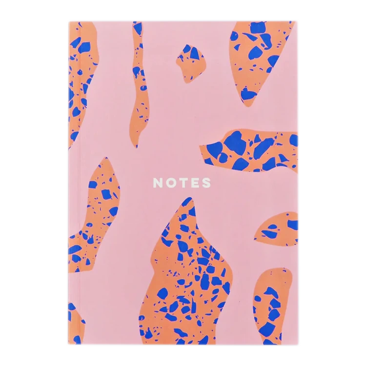 The Completist / Notebook / Notes / Terrazzo Shapes / A5 / dotted