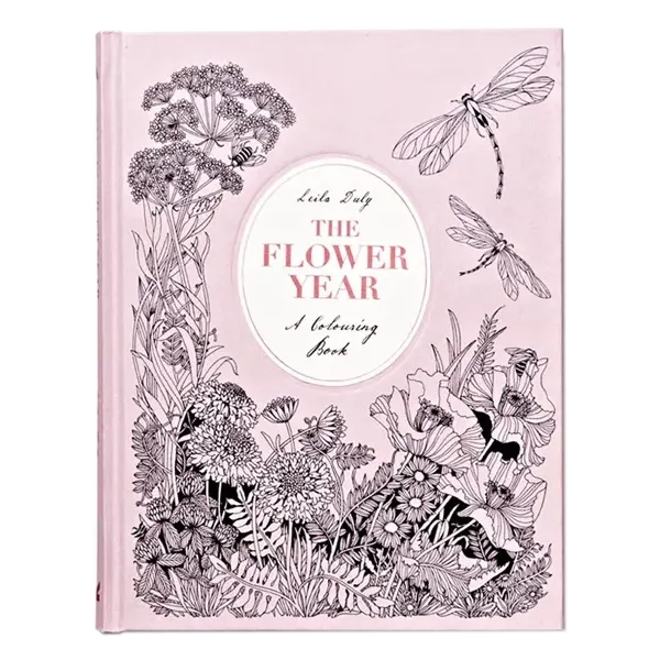 Laurence King Verlag /  The Flower Year A Colouring Book