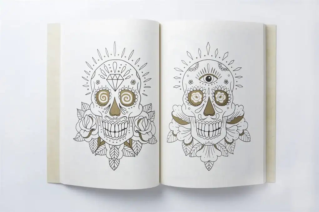 Laurence King Verlag / The Tattoo Colouring Book