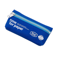 Marks / Time for paper / Pen Case / Stiftetasche / rectangular blue / vegan