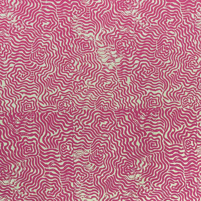 Tudi-Billo-Lokta-Papier-Bogen-Labyrinth-50M-achenseegruen-auf-magenta-Quadratische-Ansicht
